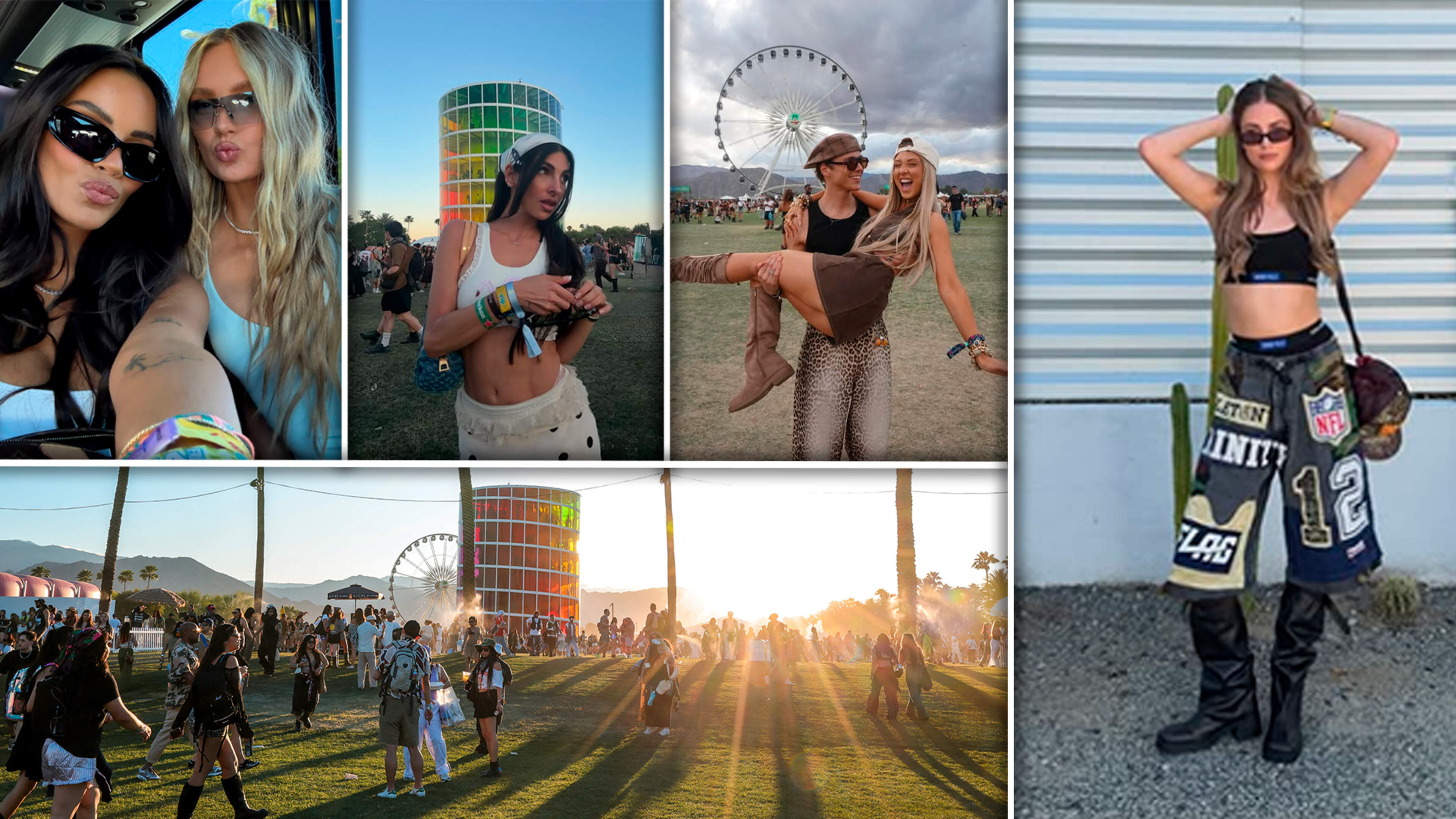 Vluchten, villa’s en vip-tickets: zo diep tasten grote bedrijven in de buidel voor influencers Monica Geuze en Anna Nooshin op festival Coachella